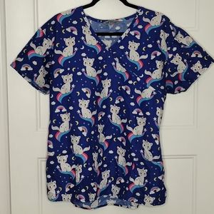 Wear For Care XL Cat Unicorn Srubs
